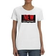 thumbnail image 1 of New We All Need Banner Shaped T-Shirt Women -Image by Shutterstock, Female x-Large, 1 of 4