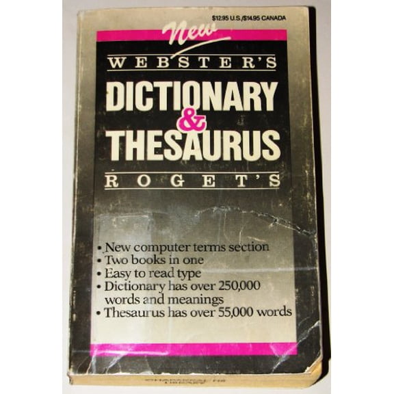 Pre-Owned New Webster's Dictionary (Paperback) 0938261398 9780938261391