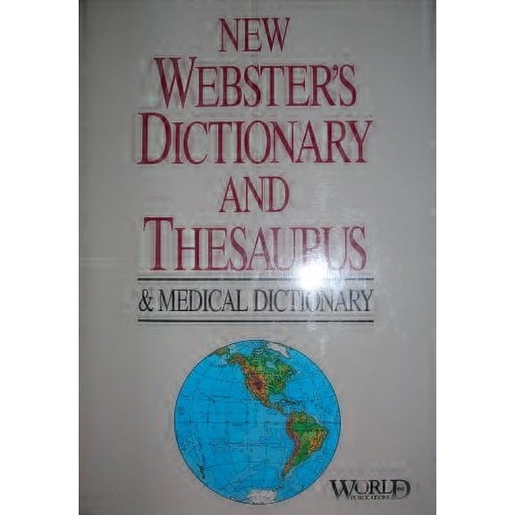 Pre-Owned New Webster's Dictionary and Roget's Thesaurus (Hardcover) 9780933895645