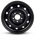 thumbnail image 1 of New Wheel For 2001-2003 Plymouth Voyager 15 Inch Black Steel Rim, 1 of 6