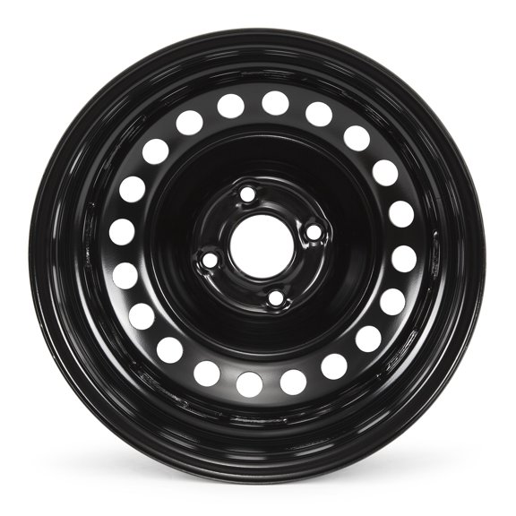 New Wheel For 2007-2012 Nissan Sentra 16 x 6.5 Inch Black Steel Rim