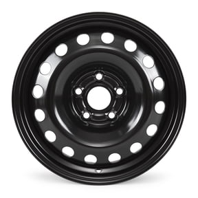 New Wheels For 2016-2019 Chevrolet Cruze, 15 x 6 Inch Black Steel Wheels Rims