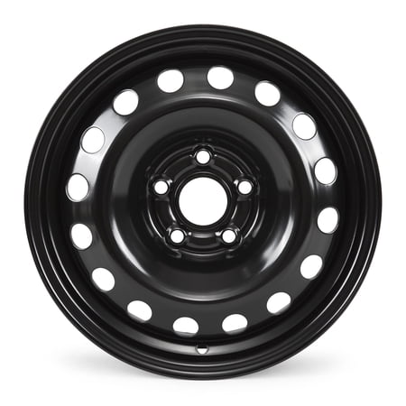 New Wheels For 2016-2019 Chevrolet Cruze, 15 x 6 Inch Black Steel Wheels Rims