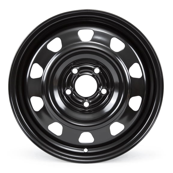 New Wheels Rims For Jeep Renegade 2015 - 2023, 16 X 6.5 Inch Black Steel Rim