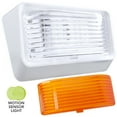 thumbnail image 1 of New White Leisure LED 300 Lumen Motion Sensor RV Exterior Porch Light, 1 of 6