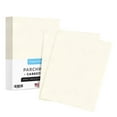 thumbnail image 1 of New White Parchment Cardstock – Great for Certificates, Menus and Wedding Invitations | 65Lb Cover (176gsm) | 8.5 x 11” | 250 Sheets per Pack, 1 of 6
