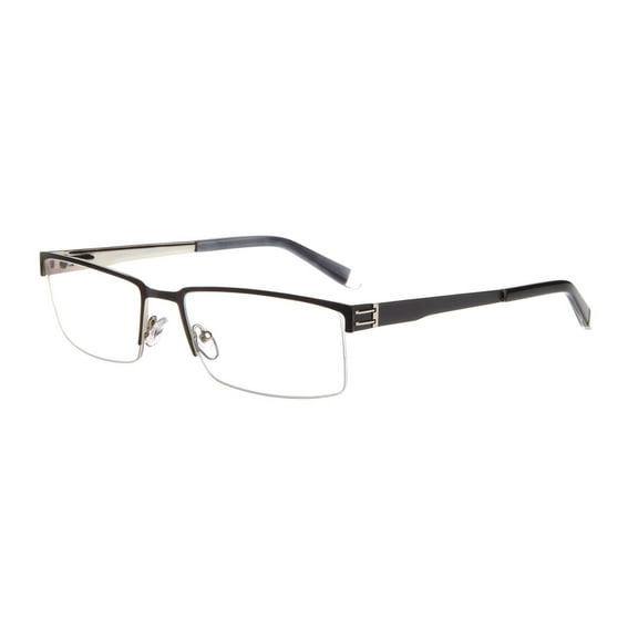 New Wide Guyz Black TONY Eyeglasses 60mm for The Stylish Large Man