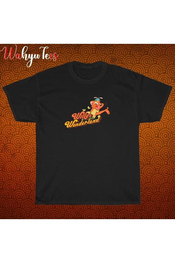 New Willys Wonderland Movie Logo Black/Grey/Navy/White Size S-5XL Unisex T-Shirt