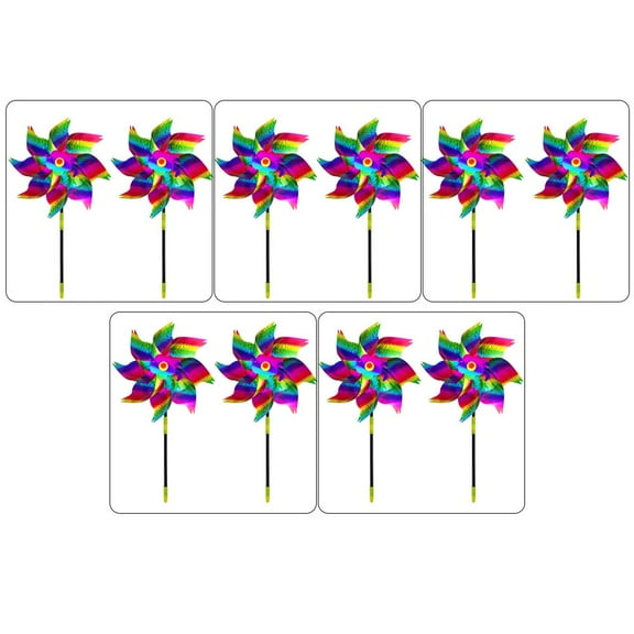 New Wind Spinner Reflective Bird Repeller Windmill Equipment Garden Reflective G7W6 Pinwheel Windmill Bird-Sc Outdoor Decorative