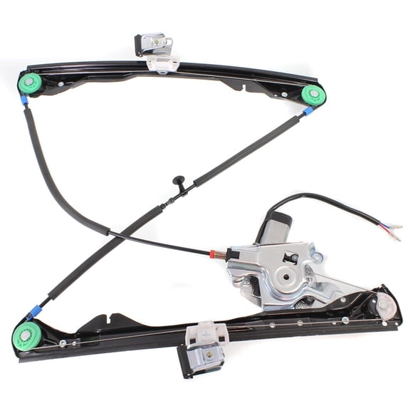 Power Window Regulator Compatible with 2000-2007 Ford Focus 2.0L 2.3L I4 151HP Replaces REPF462956 6S4Z 6123201 BB 6S4Z6123201BB FO1350167 660346