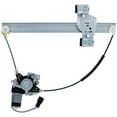 New Window Regulator W/ Motor Rear Drivers Side Left RLH Replacement