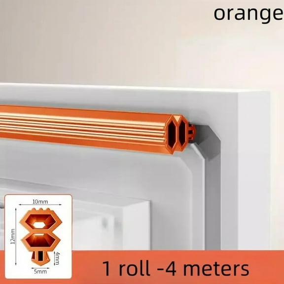 New Window Sealing Strip for Aluminum Casement Window Seal Soundproof TPE Weather Stripping Seal Gap Filler Tape Soft Rubber