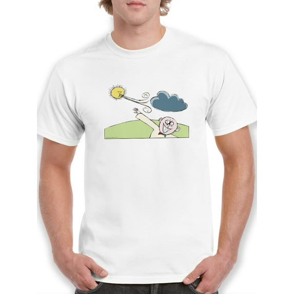 New Winds Blow T-Shirt Men -Wilfred Hildonen Designs, Male 3X-Large