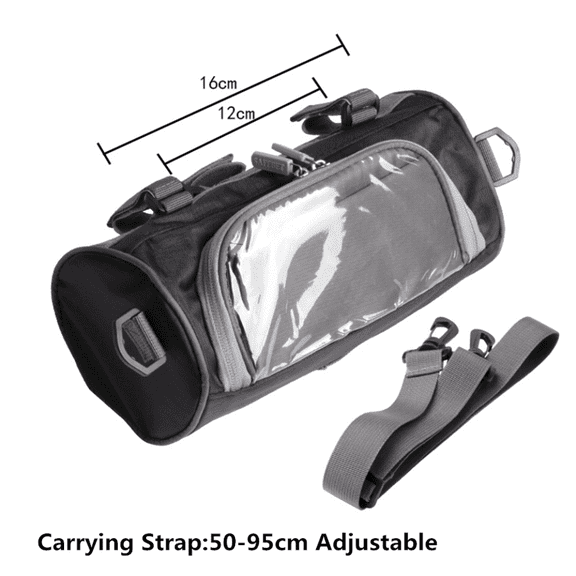 New Windshield Bag Motorcycle Front Handlebar Fork Storage Container Luggage Bag
