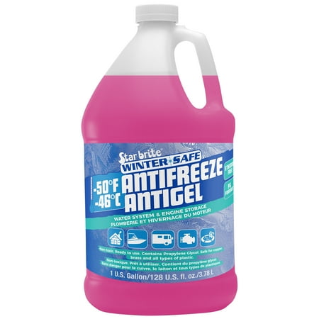 Star brite Winter-Grade -50°F Propylene Glycol RV & Marine Antifreeze