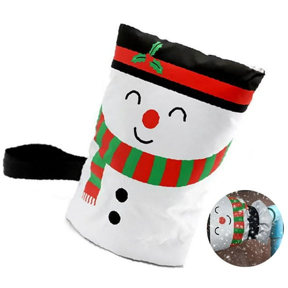 New Winter Waterproof Outdoor Faucet Cover Faucet freezing Protective Sock Water Reusable Pipe Protector Cover Insulation Insulated protection Snowman Freeze Bibs outdoor Spigot freeze Upgrad N8G7