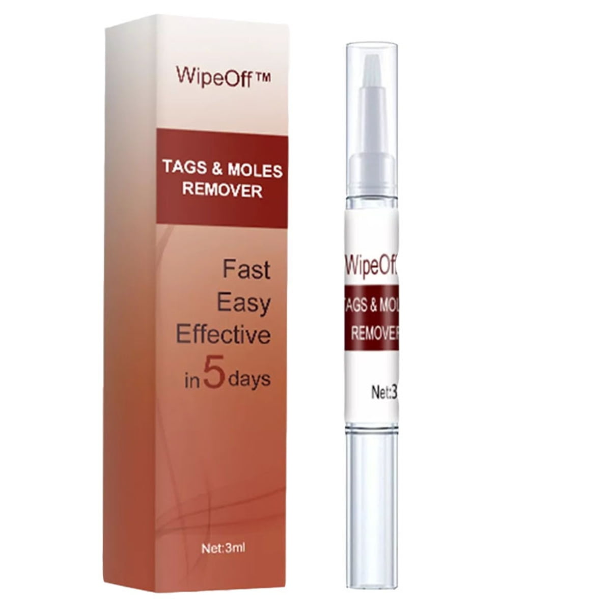 New Wipe Off Tags Remover,Natural Extract Portable Wart Remover