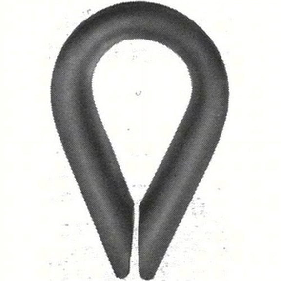 New Wire Rope Thimble chicago Hardware 225403 5/8" Length 3-3/8" Inside Length 2-7/32"