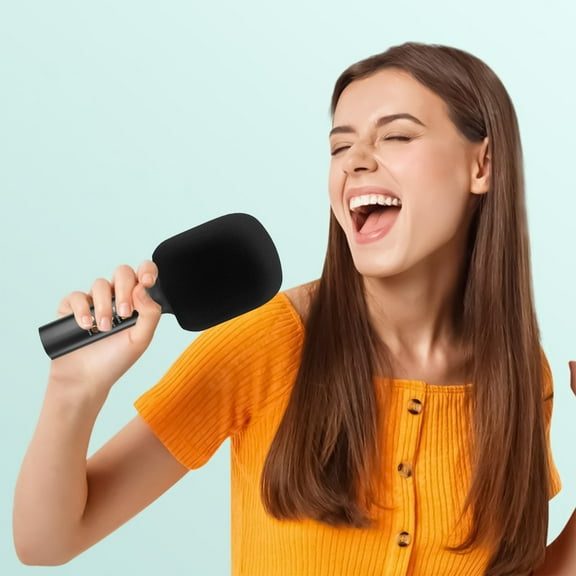 New Wireless Bluetooth Condenser Microphone,Live Streaming Singing,Audio Integrated,Smartphone Compatible,Karaoke,Surround Sound,Multiple Tone Adjustments,High-definition Speaker,Noise Reduction