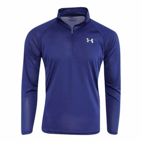 New With Tags Men's Under Armour 1/2 Zip Tech Muscle Pullover Long Sleeve Shirt