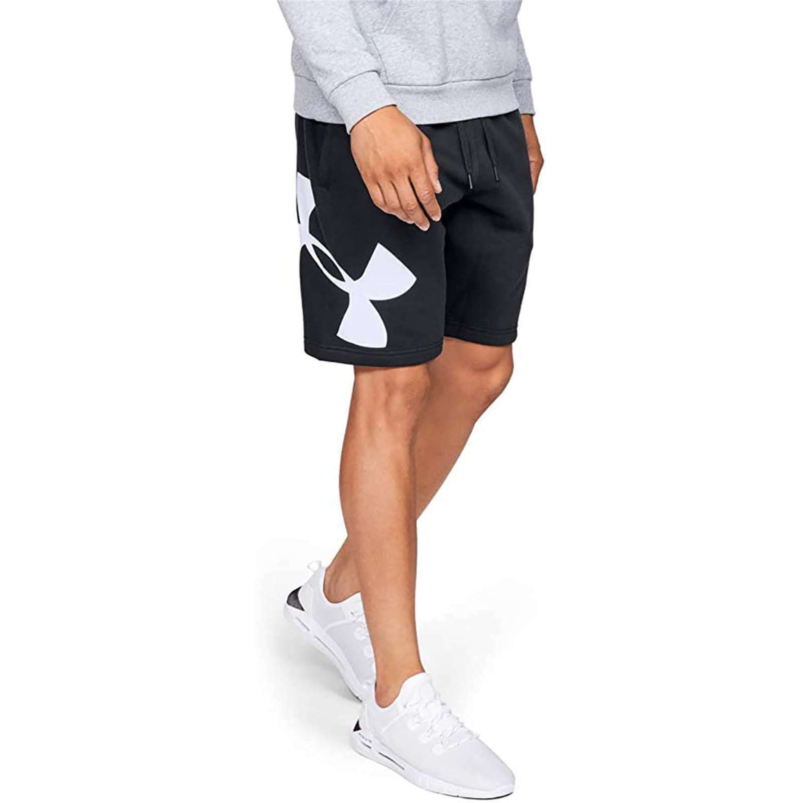 Under armour men's rival fleece best sale logo shorts