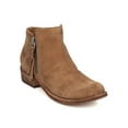 thumbnail image 1 of New Women Dolce Vita Sutton Suede Dual Zipper Stacked Heel Ankle Bootie, 1 of 6