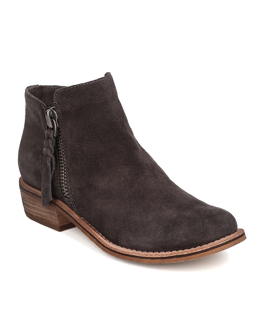 Dolce vita women's clearance vesa suede zip booties