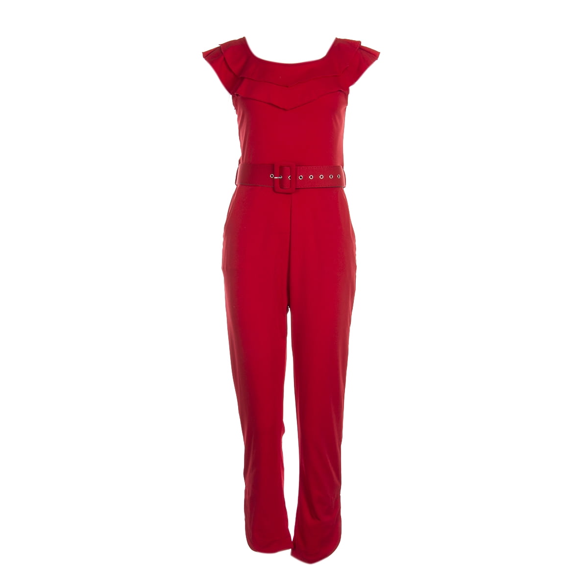 New Slash Neck Ruffled Solid Slim Bodysuit New Slash Neck Ruffled Solid Slim Bodysuit