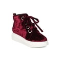thumbnail image 1 of New Women Lace Up Platform High Top Sneaker - 18021 By Cape Robbin Collection, 1 of 6