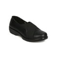 thumbnail image 1 of New Women Leatherette Elastic Round Toe Walking Loafer - 15728, 1 of 5