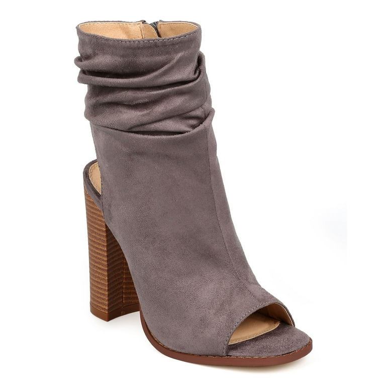 Olivia cutout peep toe bootie discount