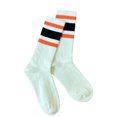 thumbnail image 1 of New Women Men Striped Socks Soft Breathable Crew Socks Casual Slouch Athletic Matching Socks, 1 of 4