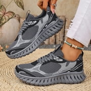 New WomenS Footwear for Spring And Fall 2026, Featuring Vintage-Style Athletic Shoes with a Soft, Comfortable Sole That Prevents Fatigue, a Thick Base, And Breathable Design., Women Shoes, Sneakers