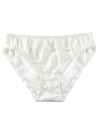 Ladies Satin Silk Panties Side Tie Bikini Briefs Knickers Underwear-Cute  M-2XL
