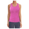 thumbnail image 1 of New Women Solid Slim Vest Top Women Racerbacks Workout Yoga Tank Tops Sleeveless Women Activewear Tops, 1 of 7