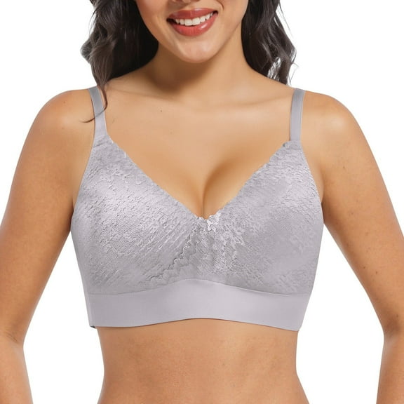 New Women's Breathable Latex Wire Comfortable Thin Sexy Push Up Bra