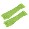 thumbnail image 1 of New Women's Fashion Long Length Fishnet Fingerless Gloves Party Gloves, 1 of 2