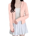 thumbnail image 1 of New Women's Protective Clothing Sports Sun Protective Shirt Summer Ice Silk Sun Protective Shirt Women's Breathable Thin Cardigan Travel Clothes Upf 50 Long Sleeve Women, 1 of 5