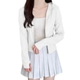 thumbnail image 1 of New Women's Protective Clothing Sports Sun Protective Shirt Summer Ice Silk Sun Protective Shirt Women's Breathable Thin Cardigan, 1 of 4