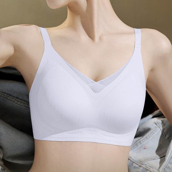 New Women's Seamless Bras With Large To Show Off Small Ones Gathering And The To Sagging Thin And Adjustable Bras Pack Sports Bras for Women Bulk Bras Sports Bra Workout Sports Bra for Women Pack