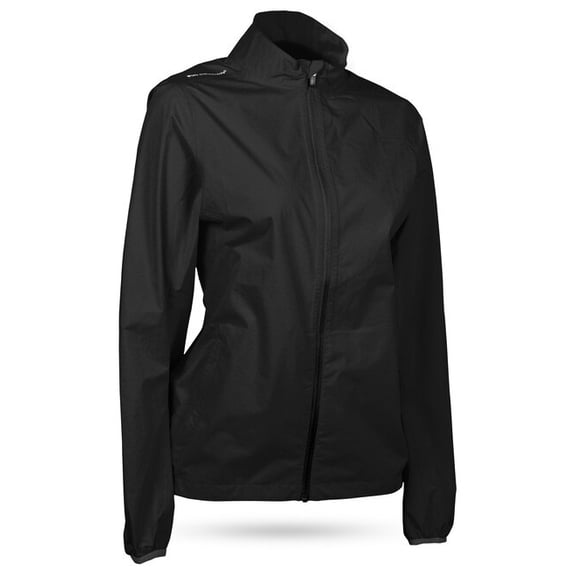 New Women's Sun Mountain Monsoon Golf Rain Jacket Black XS