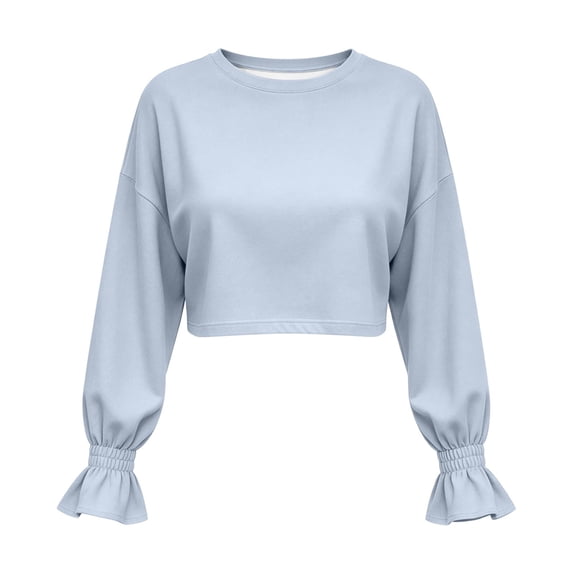 New Women's Sweatshirt for Outdoor Running, Loose Long-Sleeve Top, Breathable and Can Be Worn as Outerwear.