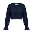 thumbnail image 1 of New Women's Sweatshirt for Outdoor Running, Loose Long-Sleeve Top, Breathable and Can Be Worn as Outerwear., 1 of 5