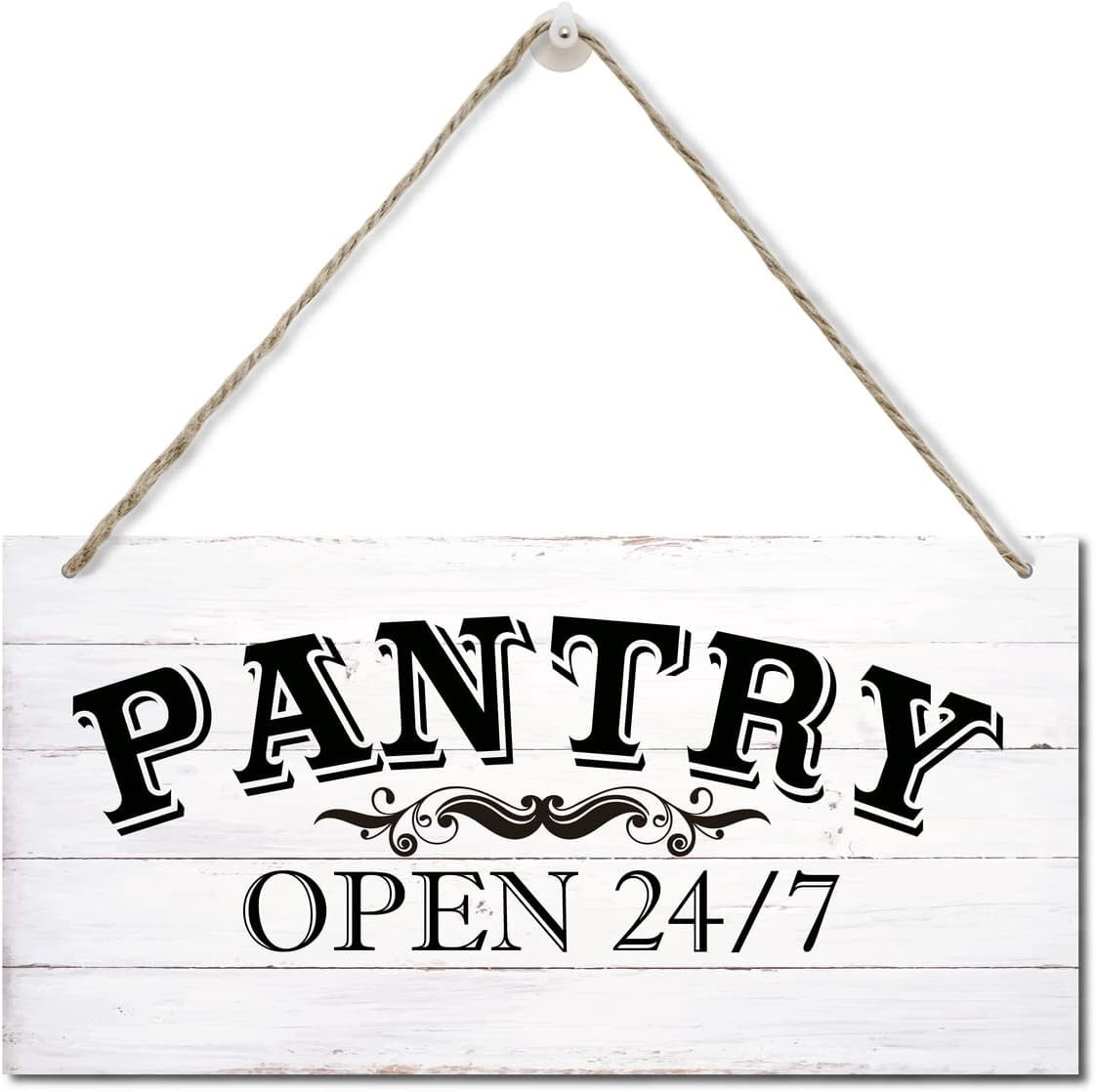 New Wood Sign 10x5 Inch Door Sign Pantry Room Hanging Wooden Wall Sign ...