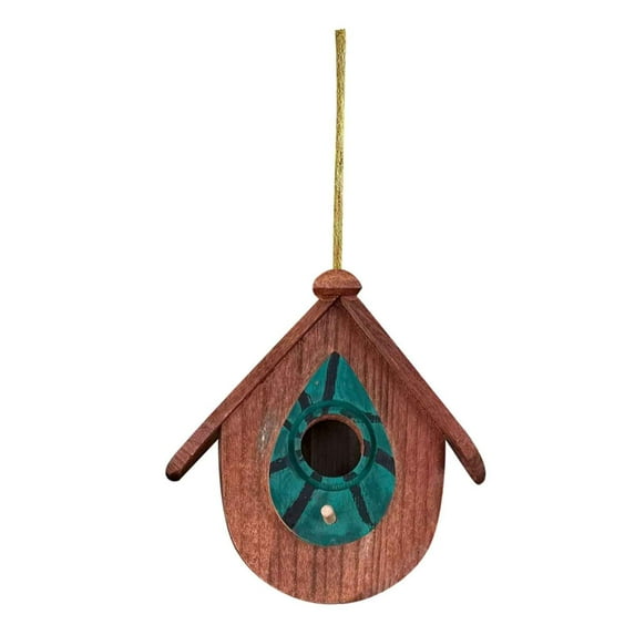 New Wooden Bird Nests Feeder Paulownia Bird House Pastorals Outdoor Hanging Gardening Hummingbird Nests