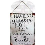 New Wooden Signs I can do All Things Through Christ who Strengthens me, Religious Wood Sign,Wall Decoration Wooden Sign 8x12 INCH Funny Gifts for Men and Women