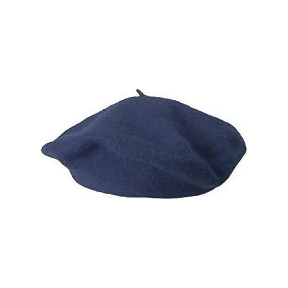 New Wool Scala Berets Hat Cap -, Navy