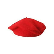 New Wool Scala Berets Hat Cap -, Red