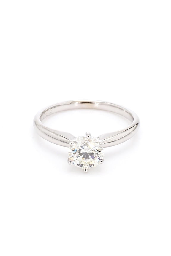 1.14 Ct. IGI Certified I / VS1 Diamond Solitarie Ring 14K Gold Size 8