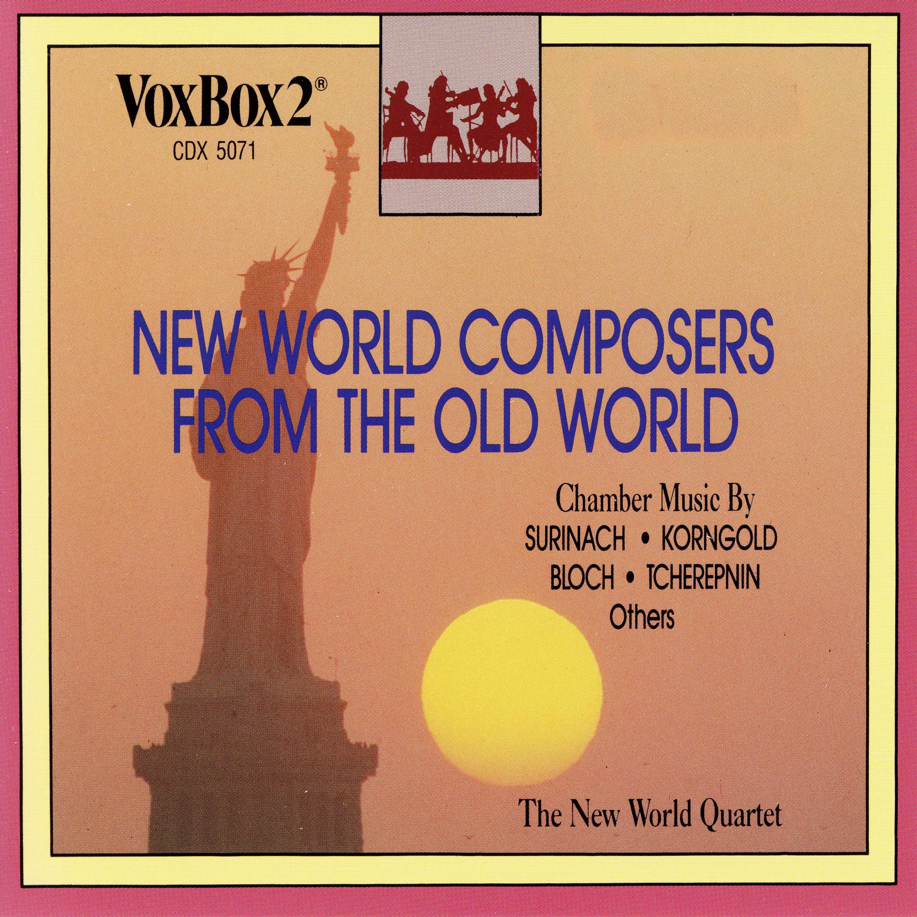 New World Ensemble - New World Composers from the Old World - Classical - CD